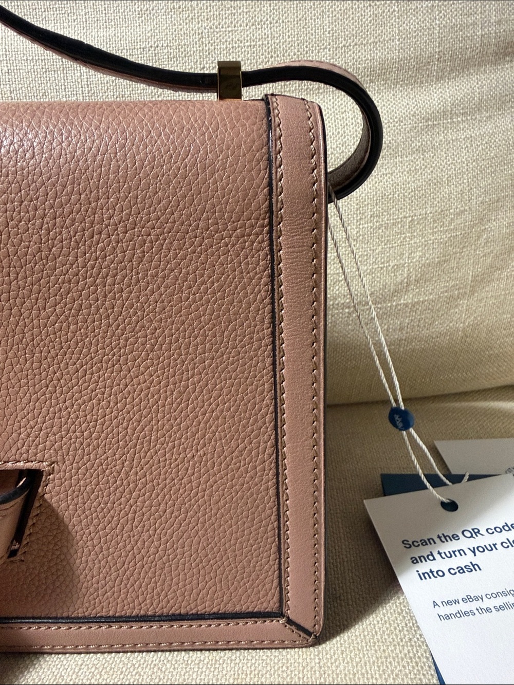 Loewe Pink Leather Barcelona Puzzle-Accent Top Handle Bag - Picture 4 of 16